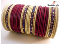 SPC-6184 - Mix of Designer Metal Bangle (6 Colour, 6 Sets Box)